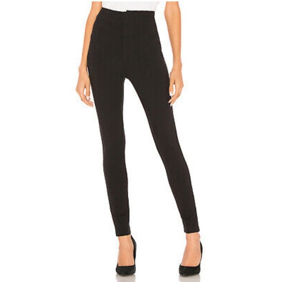 Free People Pants - Free People Pull On Ponte Black High Rise Pants